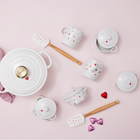 Le Creuset Silicone Craft Medium Spatula Hearts Decal White image number 4